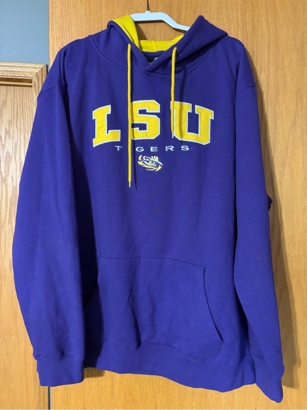Colosseum Purple and Gold LSU Hooded Sweatshirt
